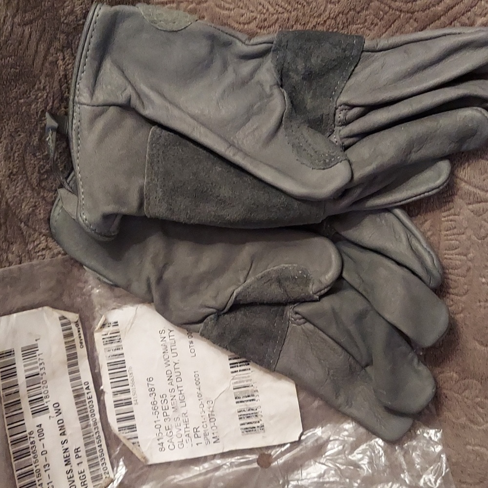 Large Leather Utility Gloves